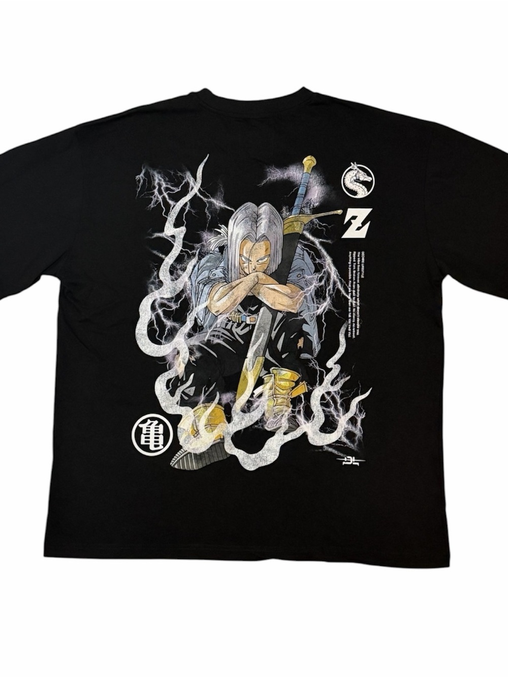 Dragon Ballz X Dechire Trunks Oversized Tee